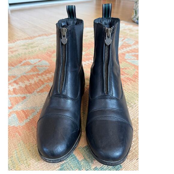 Ariat Heritage IV Zip Paddock Boot Size 10B | 41.5M EU Black Leather # 10020128 - Picture 1 of 11